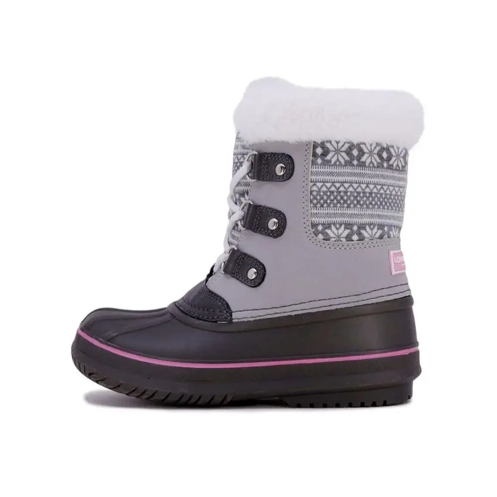 LONDON FOG Girls Toddler Cold Weather Snow Boot Size 7 #Bag CA